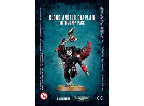 Blood Angels Chaplain with Jump Pack Warhammer 40K 
